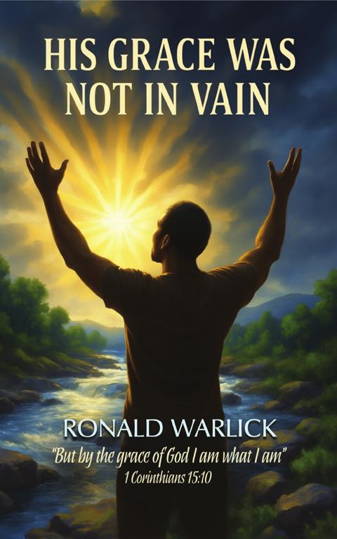Front cover of His Grace Was Not in Vain by Ronald Warlick